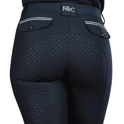 Pantalon d'équitation femme full grip Flags&Cup