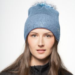 Bonnet femme Ikerasac Bleu marlin Flags&Cup