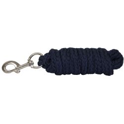 Longe tressée unie boucle blanche Canter