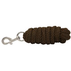 Longe tressée unie boucle blanche Canter