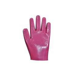 Gant de pansage caoutchouc double grip