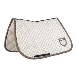 Tapis de selle mixte Technique Equestro Antique white Noix