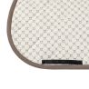 Tapis de selle mixte Technique Equestro Antique white Noix