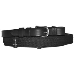 Rênes tissu avec arrêtoirs 19mm