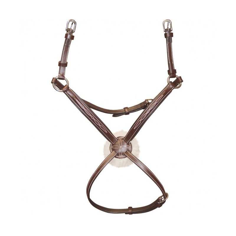 Muserolle croisée Wellington Flags&Cup