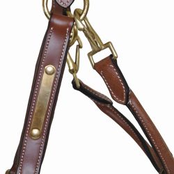 Licol cuir avec plaque T de T