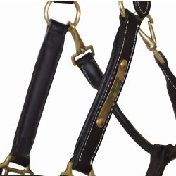 Licol cuir avec plaque T de T