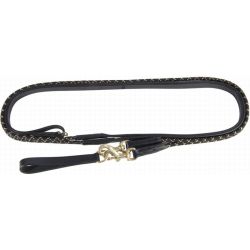 Rênes Allemandes cuir et corde T de T