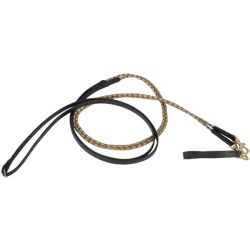 Rênes Allemandes cuir et corde T de T