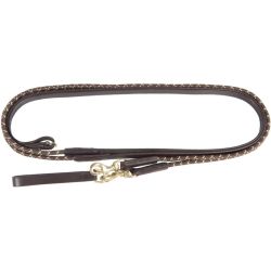 Rênes Allemandes cuir et corde T de T