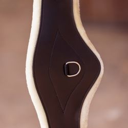 Sangle anatomique en cuir et mouton amovible T de T