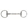 Mors à olives anatomique double brisure Acier sablé QHP