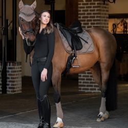Tapis de selle dressage poney Glossy Eskadron