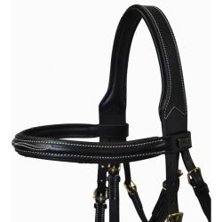 Bridon Kessel muserolle croisée T de T