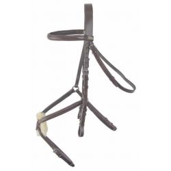 Bridon Sisley muserolle croisée T de T