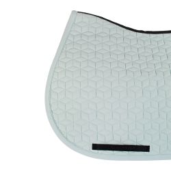 Tapis de selle mixte cube Equestro Brume
