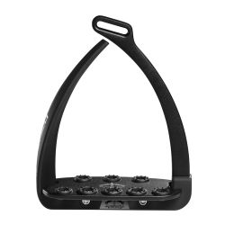 Etriers de sécurité Steel1 Dark Vita Stirrup Veredus