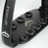 Etriers de sécurité Steel1 Dark Vita Stirrup Veredus