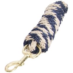 Longe mousqueton doré T de T