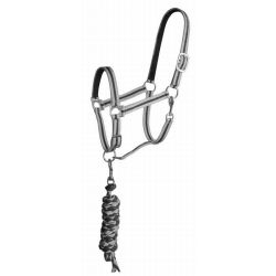 Licol doublé + longe américaine T de T