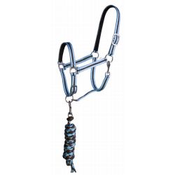 Licol doublé + longe américaine T de T