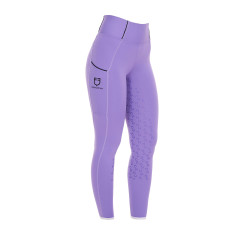 Legging d'équitation femme slim fit full grip Equestro