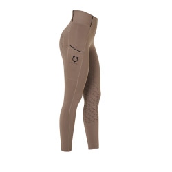 Legging d'équitation femme slim fit full grip Equestro