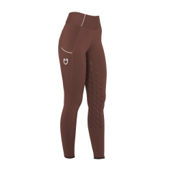 Legging d'équitation femme slim fit full grip Equestro