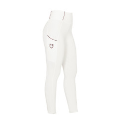 Legging d'équitation femme slim fit full grip Equestro