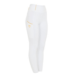 Legging d'équitation femme slim fit full grip Equestro