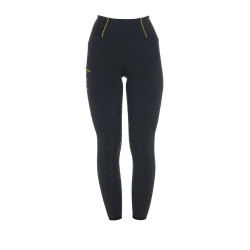 Legging d'équitation femme slim fit full grip Equestro