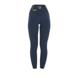 Legging d'équitation femme slim fit full grip Equestro