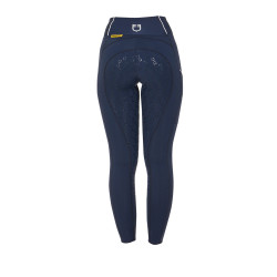 Legging d'équitation femme slim fit full grip Equestro