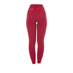 Legging d'équitation femme slim fit full grip Equestro
