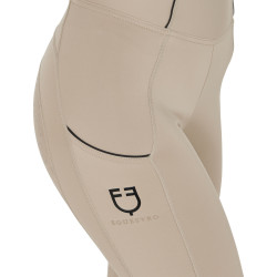 Legging d'équitation femme slim fit full grip Equestro