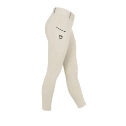 Legging d'équitation fille slim fit avec grip Equestro