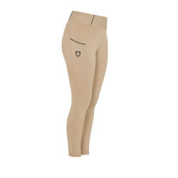 Legging d'équitation fille slim fit avec grip Equestro