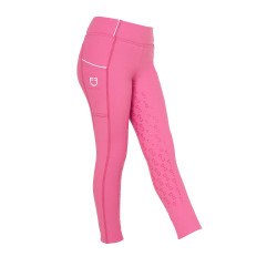 Legging d'équitation fille slim fit avec grip Equestro