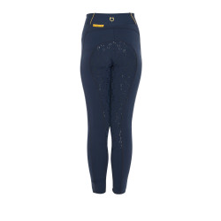 Legging d'équitation fille slim fit avec grip Equestro