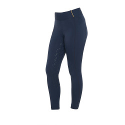 Legging d'équitation fille slim fit avec grip Equestro