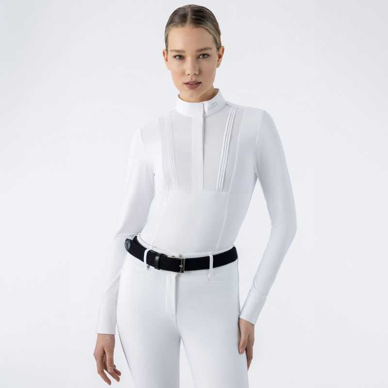 Polo de Concours femme manches longues Editha Equiline