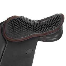 Couvre-siège équitation CSO gel-out hexagonal Ortho-coccyx Dri-lex 20mm Acavallo