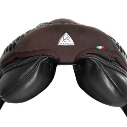 Couvre-siège équitation CSO gel-out hexagonal Ortho-coccyx Dri-lex 20mm Acavallo