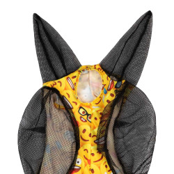 Masque anti-mouches avec oreilles à motifs Pro Tech