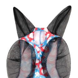 Masque anti-mouches avec oreilles à motifs Pro Tech