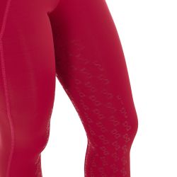 Legging d'équitation femme slim fit full grip Equestro