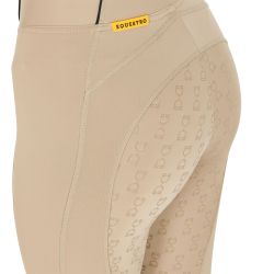 Legging d'équitation femme slim fit full grip Equestro