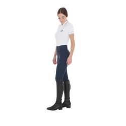 Legging d'équitation femme slim fit full grip Equestro