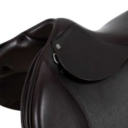 Selle d'obstacle en cuir grainé Equestro