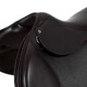 Selle d'obstacle en cuir grainé Equestro